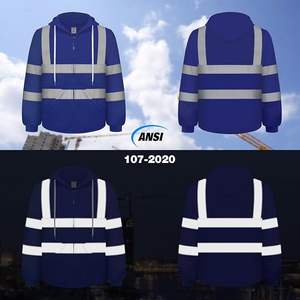 Sweat-shirts de sécurité de haute qualité, sweat-shirts en polaire réfléchissants pour le froid - Product Image 5