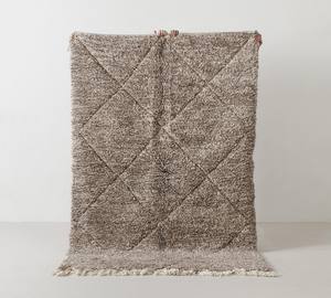 Alfombra de seda marroquí, alfombras de área de lana anudada a mano, alfombras de lana marroquí - Product Image 1