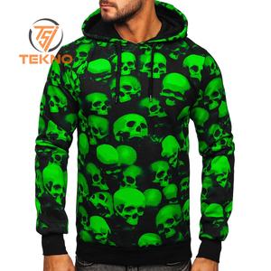 Sweats à capuche personnalisés pour hommes, vente en gros bon marché, pull à capuche tricoté à motif imprimé en tissu polaire 100% polyester - Product Image 1