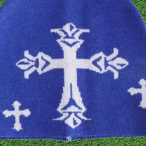 Bonnet en jacquard pour homme, prix abordable, léger, qualité supérieure, matériau durable, confortable, dernier design, bonnet en jacquard pour homme - Product Image 3