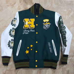 Chaqueta Universitaria de Béisbol Personalizada de la Mejor Calidad para Adultos y Jóvenes, Chaquetas Universitarias de Forro Polar con Color Personalizado, Secado Rápido y Transpirable - Product Image 6