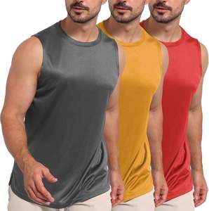 2025 camiseta sin mangas de algodón 100% hecha a medida para hombres diseño informal de alta calidad venta en línea - Product Image 6