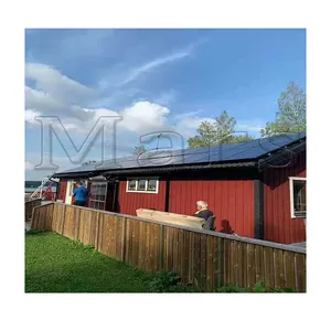 太阳能发电系统家用5千瓦和带锂离子电池和太阳能系统的sollar面板