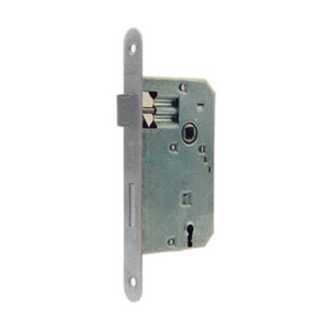 Serratura Brevettata Quadro 8/70 Nichel 50 B.Tondo Senza Gaccia - Product Image 1