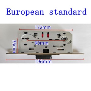 Corpo <span class=keywords><strong>Serratura</strong></span> Magnetica Standard Europeo Italiano <span class=keywords><strong>Agb</strong></span> 35 50 60X90 per Porte in Legno - Product Image 1