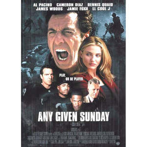 Diseño de póster de Any Given Sunday - Product Image 1