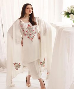 Salwar kameez indien pakistanais prêt à l'emploi costume en coton pour femmes cousu robes de femme élégantes - Product Image 6