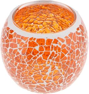 ที่ใส่น้ำชาทำมือแบบศิลปะโมเสคพร้อมงานแก้วที่ซับซ้อนที่วางแก้วแบบโมเสกสุดหรูที่วางชาสำหรับเป็นของขวัญและที่บ้านตามเทศกาล - Product Image 1