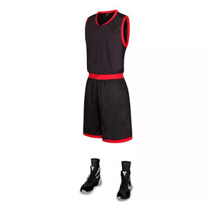Maillot de basket-ball vierge maillot de basket-ball d'entraînement et vêtements de basket-ball courts personnalisés en prix de gros pour adultes OEM - Product Image 5