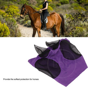 Couvre-mouches pour chevaux de haute qualité, sur mesure, en maille polyester, séchage rapide, confortable, logo personnalisé OEM, nouveau style, prix de gros - Product Image 4