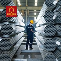 Tuyaux en acier à section carrée creuse en alliage ERW, laminés à chaud, surface conforme à la norme DIN, qualité structurelle A VN, vente en gros d'usine