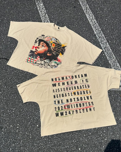 Camisetas con logotipo personalizado, camisetas gráficas de algodón 100%, camisetas de cuello redondo con serigrafía de gran tamaño y peso pesado para hombres - Product Image 1