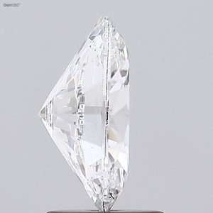 Diamant de laboratoire de taille ovale de 2.03 ct certifié IGI D Color VS2 Clarity Lab-Stone - Product Image 4