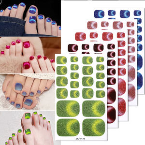 Tiras de esmalte de uñas no tóxicas respetuosas con el medio ambiente de alta calidad de Venta caliente pegatinas de uñas exquisitas - Product Image 6