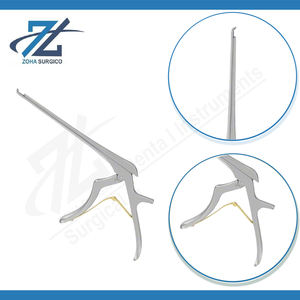 ชุดเครื่องมือผ่าตัดคุณภาพสูง คีมตัดกระดูกสแตนเลสแบบถอดได้ Kerrison Rongeurs ตัดขึ้นไปทางด้านบน 90 องศา ใช้ซ้ำได้ ได้รับมาตรฐาน CE - Product Image 3