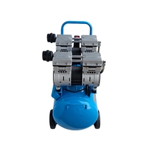 Compresor de Aire Portátil LAXMO con Pistón, 1600W/2400W, 220V, 50Hz, 50 Litros, 2 Etapas, Motor Silencioso sin Aceite, para Pintura, LXFO-50L C 1