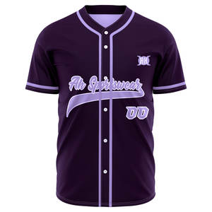 Uniformes de béisbol con logotipo personalizado para hombre, ropa de equipo, ropa deportiva personalizada de alta calidad, uniformes de béisbol - Product Image 3