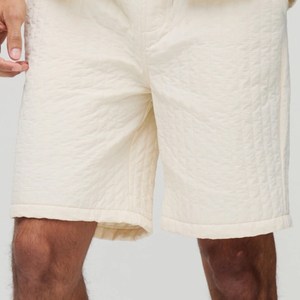 Men Relaxed Fit Quilted <b>Nylon</b> <b>Shorts</b> Mid-length Versatile <b>Shorts</b> Casual Plain Style Oversized Comfortable Fit Factory Rate 2026 - Product Image 2
