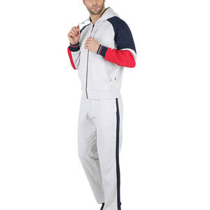 ชุดวอร์มสำหรับผู้ชายชุดวอร์มแบบรูดซิปสำหรับผู้ชายดีไซน์ทันสมัยโลโก้ของคุณเอง - Product Image 3