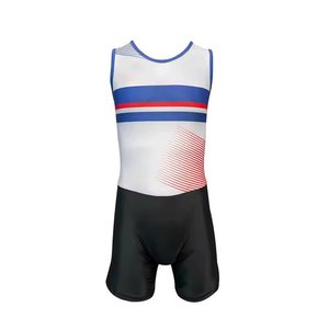 Body Shapers Minceur Personnalisé Sublimation Équipe Aviron Vêtements d'Entraînement Costumes Imprimé Numérique Sans Manches Singlets - Product Image 6