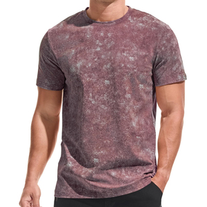 Haute Qualité Meilleure Vente Outclass Look Hommes Lavage À L'acide T-shirt Solide Qualité Supérieure Look Élégant Hommes Lavage À L'acide T-shirt pour hommes - Product Image 1