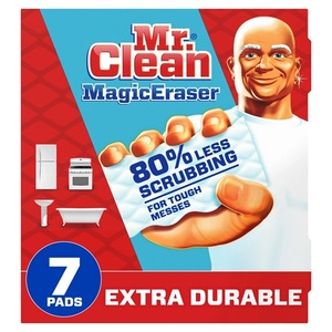 Mr. Clean Original Magic Eraser, tampons de nettoyage en mousse multi-usages avec Durafoam, 3 pièces - Product Image 2