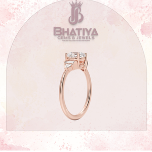 Coussin coupe classique 925 argent Sterling Moissanite diamant bague fine 18K plaqué or bijoux pour femmes fiançailles mariage - Product Image 4