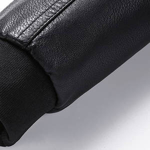 Chaqueta de Cuero para Hombre, Estilo Casual, de Alta Calidad, Cuero Vacuno Genuino, Venta en Línea - Product Image 4