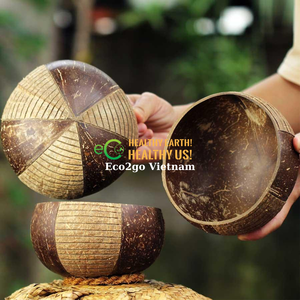 Meilleur prix 100% bols de noix de coco naturelle en gros/bol de noix de coco décoratif avec graver le Logo Laser par Eco2go Vietnam - Product Image 4