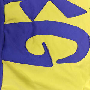 Sudadera Extra Grande de Algodón Grueso Personalizada, Ropa Urbana de Alta Calidad con Lavado Ácido y Apliques Coloridos - Product Image 3