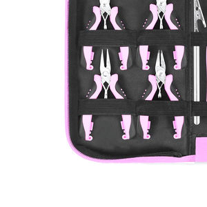 Kit de Alicates para Joyería de Acero Inoxidable OEM con Alicates de Precisión, Bolsa de Transporte Negra Resistente para Herramientas de Fabricación de Joyería para Artistas DIY - Product Image 4