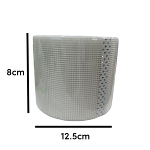Ruban adhésif en fibre <span class=keywords><strong>de</strong></span> verre <span class=keywords><strong>de</strong></span> 80 mm, maille 13, résistant aux alcalis, <span class=keywords><strong>pour</strong></span> joints <span class=keywords><strong>de</strong></span> cloisons sèches, réparation <span class=keywords><strong>de</strong></span> fissures, renforcement mural - Product Image 2