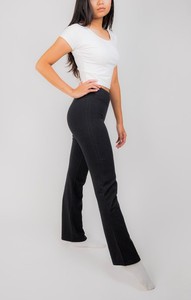 Ropa de calle de invierno de lana Pantalones de yoga Frente plano Todos los días Athleisure Mujeres Tela de lona ecológica sostenible - Product Image 3