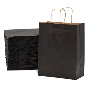 Vente en gros bon marché paquet de sacs en papier kraft brun alimentaire sac en papier fourre-tout personnalisé couper et coudre prix chaud taux d'usine demande des clients - Product Image 6