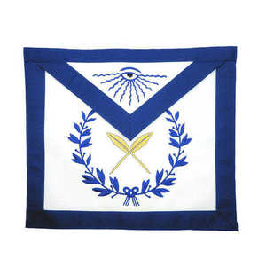Tablier maçonnique du Rite écossais, design de maître du 20e degré, pour les membres de la loge - Product Image 1
