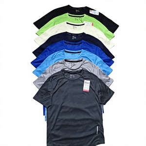 Men's 100% Cotton Knitted Jersey T-<b>Shirt</b> Short Sleeve Solid Blank Quick Dry Casual Regular Fit Activewear XS to <b>3XL</b> - Product Image 3