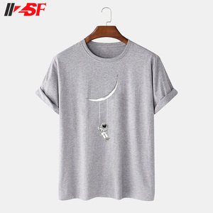 2023 verano hombres Color sólido Casual transpirable secado rápido manga corta Camiseta logotipo personalizado al por mayor - Product Image 6