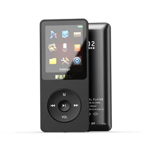 Nepali Video Songs RUIZU X02 Mp4 Bluetooth Student High Quality Digital Quran Larger Memory Capacity Mp4 Player