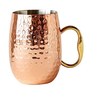 Copper Moscow Mule <b>Mugs</b>,<b>thermally</b> neutral <b>mugs</b> healthy drinkware classic style moscow mule <b>mugs</b> - Product Image 4