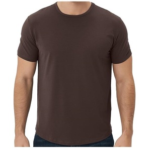 <b>Men's</b> Soft Bamboo <b>Viscose</b> T-<b>Shirt</b> Lightweight Cooling Cotton Blend Casual Tee Available - Product Image 6