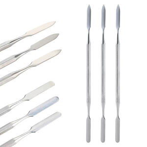 Espátula mezcladora dental de acero inoxidable, mezclador de cemento/alginate, varilla mezcladora de laboratorio, resistente a la corrosión, autoclavable, de grado profesional, de acero inoxidable. - Product Image 1