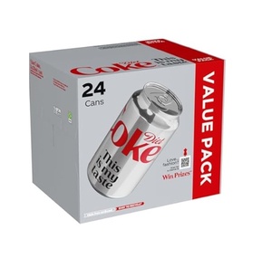 Coca-Cola Diet Coke rafraîchissant, 24 x 150 ml, idéal pour les commerces de détail, les supermarchés et les ventes en ligne - Product Image 3