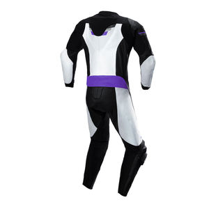 Traje de Motociclismo para Hombre, Personalizado al por Mayor, de Cuero Genuino, Manga Larga, 500g, Impermeable, de Secado Rápido y Transpirable, con Logotipo y Marca Personalizados - Product Image 5