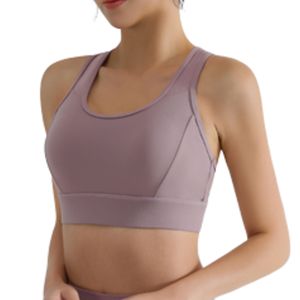 Sujetador deportivo elástico para mujer, ropa cómoda transpirable y sostenible, Sujetador deportivo a precio asequible con logotipo personalizado, novedad - Product Image 1