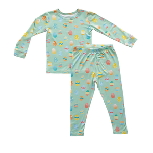 Ensemble de pyjamas pour enfants de haute qualité, chaud, respirant, à séchage rapide, grande taille, personnalisé, 100% coton, imprimé, vêtements de nuit BD - Product Image 1