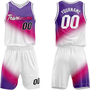 Nouvel ensemble d'uniformes de basketball personnalisables à prix abordable pour clubs et équipes, avec option grandes tailles, tenue de basketball noire - Product Image 1