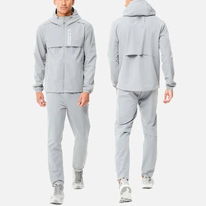 2025 New Stylish Plain Cotton Bulk Tracksuit <b>Men</b> Wholesale Custom Color Gym Wear <b>Clothing</b> Sports Breathable Tracksuit For Unisex - Product Image 1