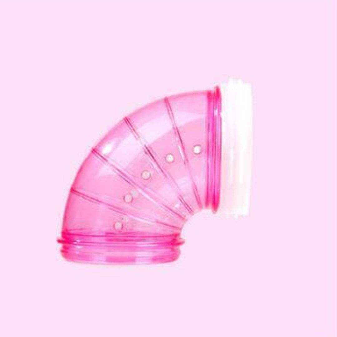 Curved pipe - Pink