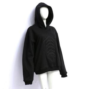 Personalizado 3D bordado 100% algodón pesado algodón polar hombres de gran tamaño sudaderas con capucha para Unisex - Product Image 1