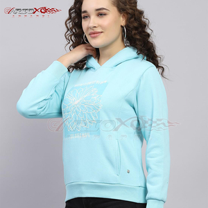 Breathable Womens Pullover <b>Hoodie</b> With Custom Prints And Flexible Fit For <b>Running</b> Or Gym High Quality Printed <b>Hoodie</b> - Product Image 2